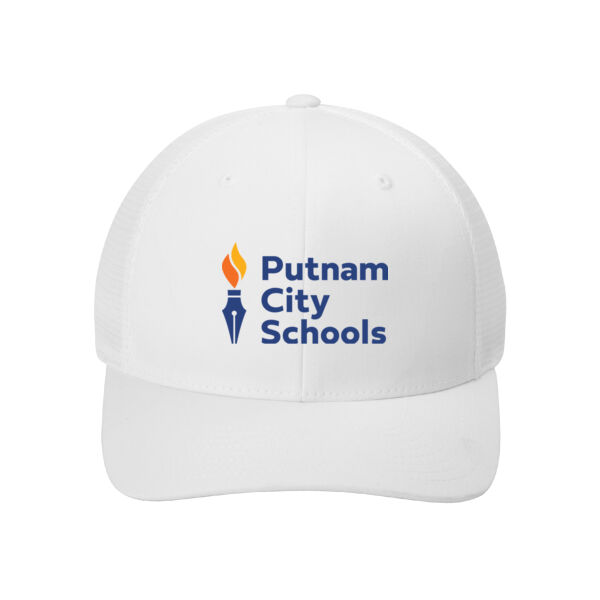 Embroidered Full Color Logo Port Authority® Flexfit 110® Mesh Cap Thumbnail
