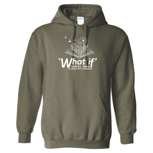 PRINTED - Gildan® Heavy Blend™ Hooded Sweatshirt 2 Thumbnail